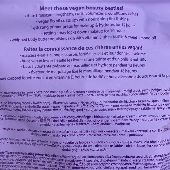 ⚜️Tarte Fab Five Cosmetic Makeup Gift Set! NWT! - Picture 3 of 3